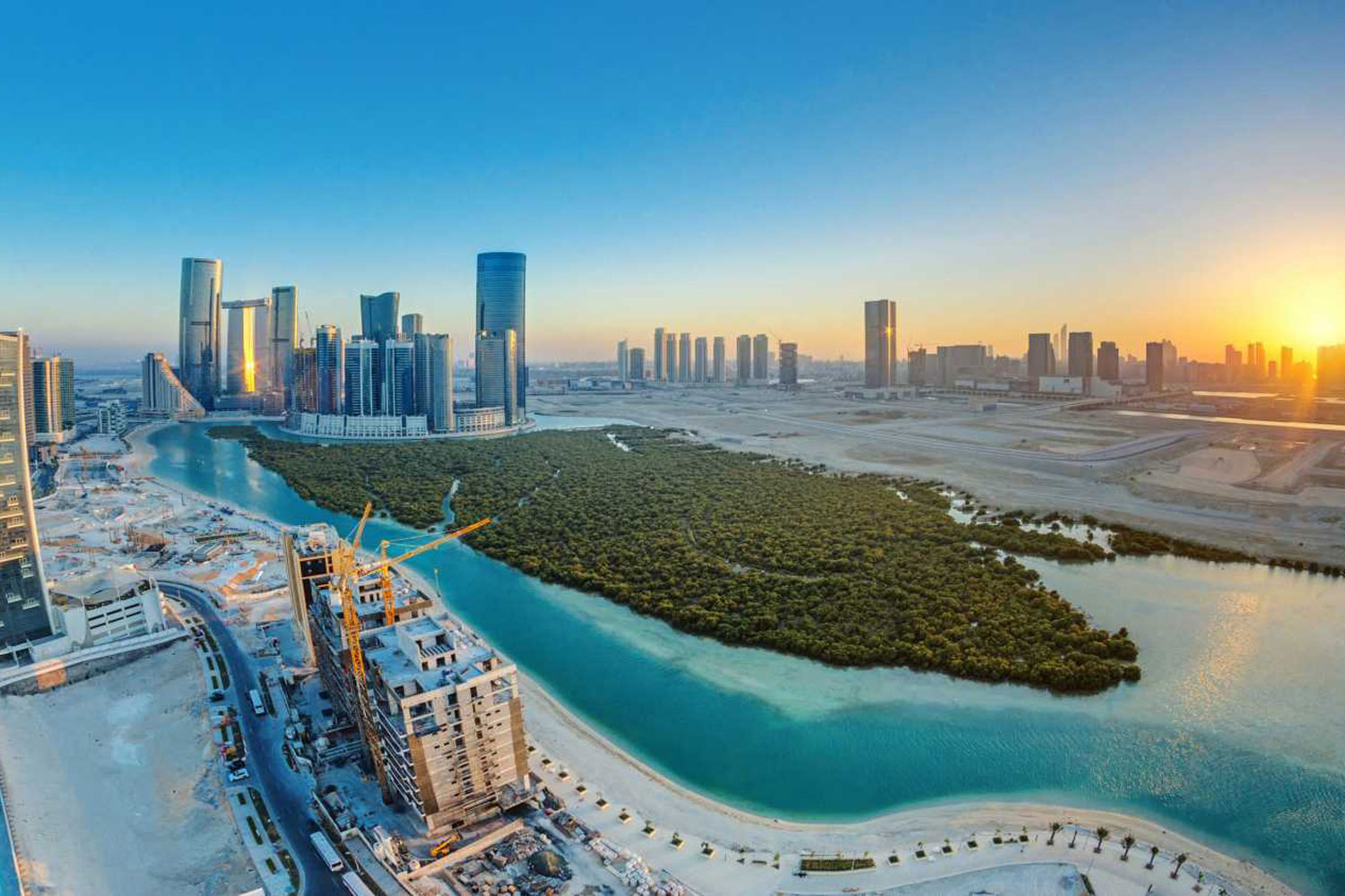 Reem Island, sea view
