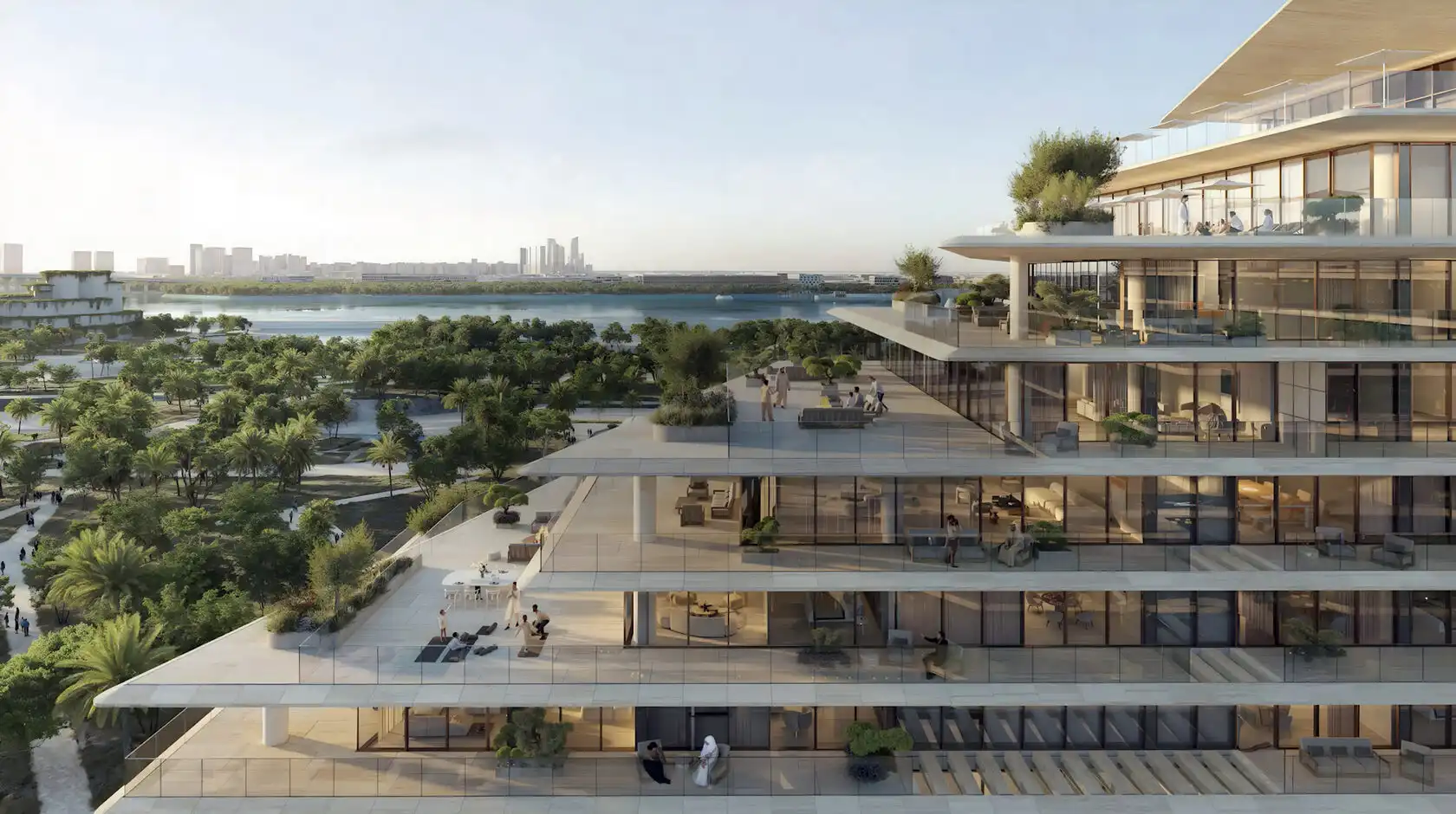 The source terraces saadiyat island abu dhabi