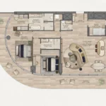 2 Bedroom Corner+ Maid