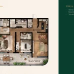 Radiant Garden 12 Radiant Garden three bedroom floor plan