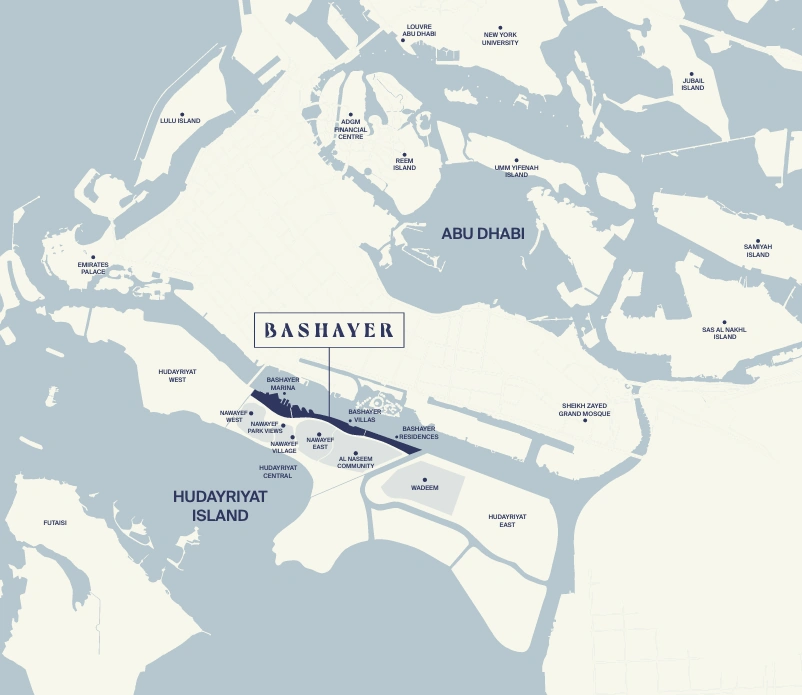 Bashayer Villas location