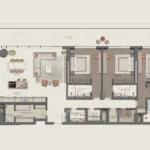 Grove Saadiyat three bedroom