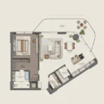 Grove Saadiyat one bedroom