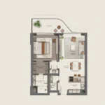 Grove Saadiyat one bedroom