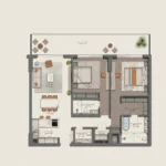 Grove Saadiyat two bedroom