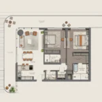 Grove Saadiyat two bedroom