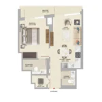 1BEDROOM APARTMENT B