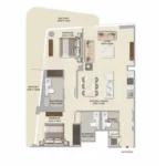 2 BEDROOM APARTMENT TOWER B TYPE A