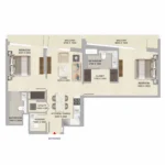 2 BEDROOM APARTMENT TOWER B TYPE C
