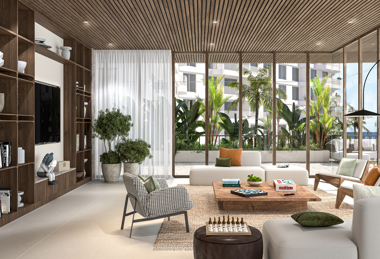 Close To  Retail Area | Open Kitchen |with Balcony