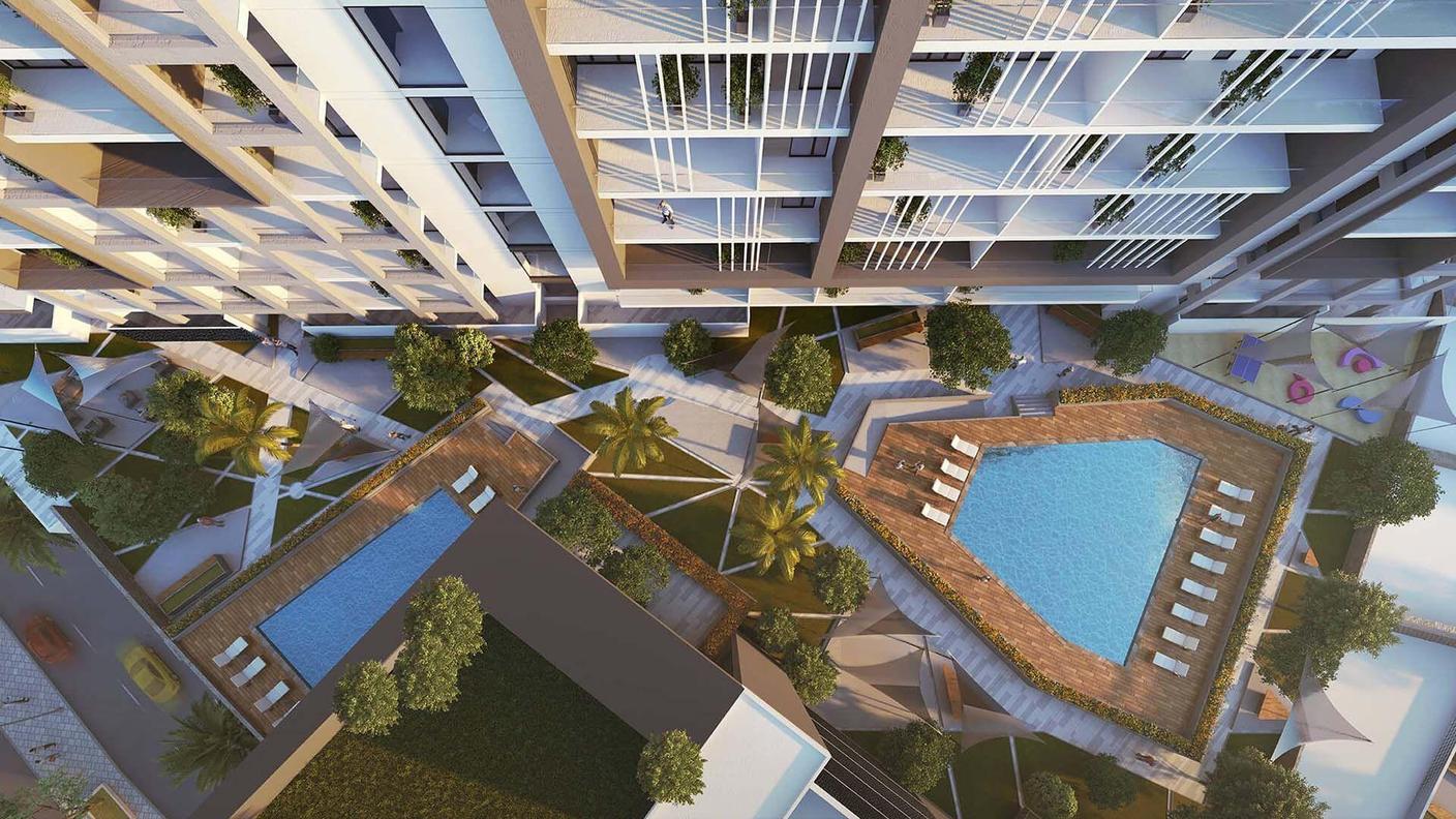 High Floor | Canal+Pool View | Balcony