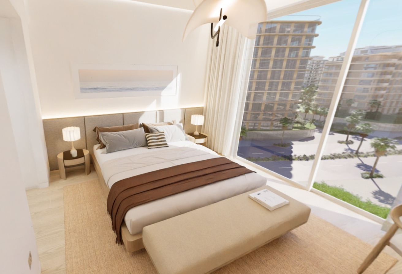 Open Kitchen | Floor to Ceiling Windows | Balcony
