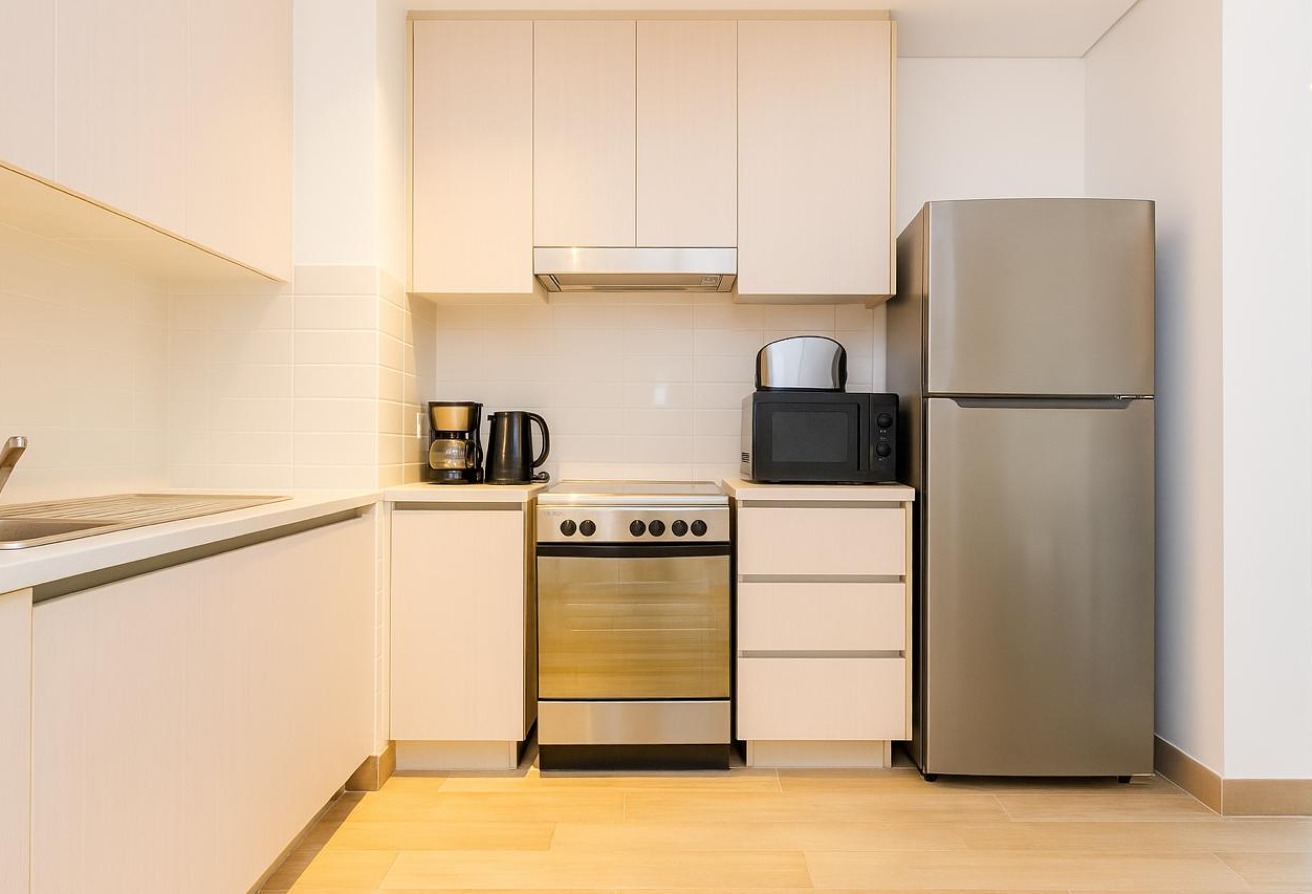 Fully Furnished Unit | Open Kitchen | with Balcony