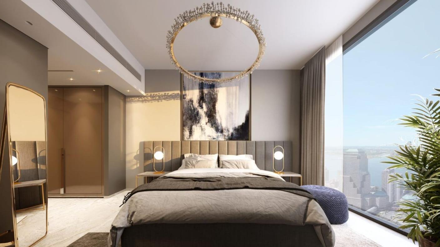 Fully Furnished |High Floor |Canal View |Balcony