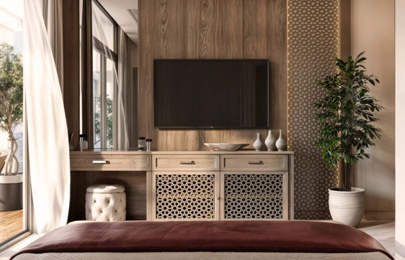 Fully Furnished | Maidroom | High Floor | Balcony