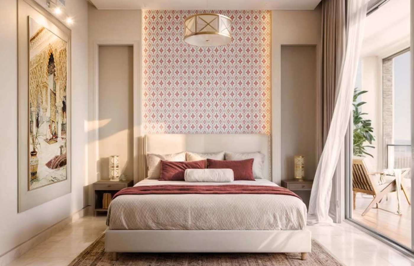 Fully Furnished | Maidroom | High Floor | Balcony