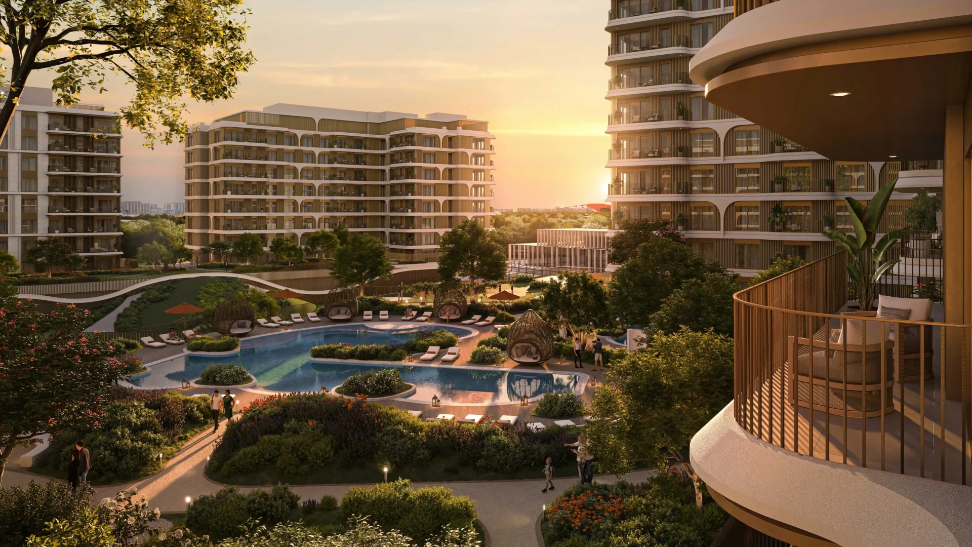 Canopies at Yas Point