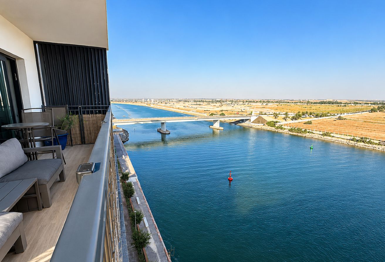 Vacant | High Floor | Canal View | Balcony