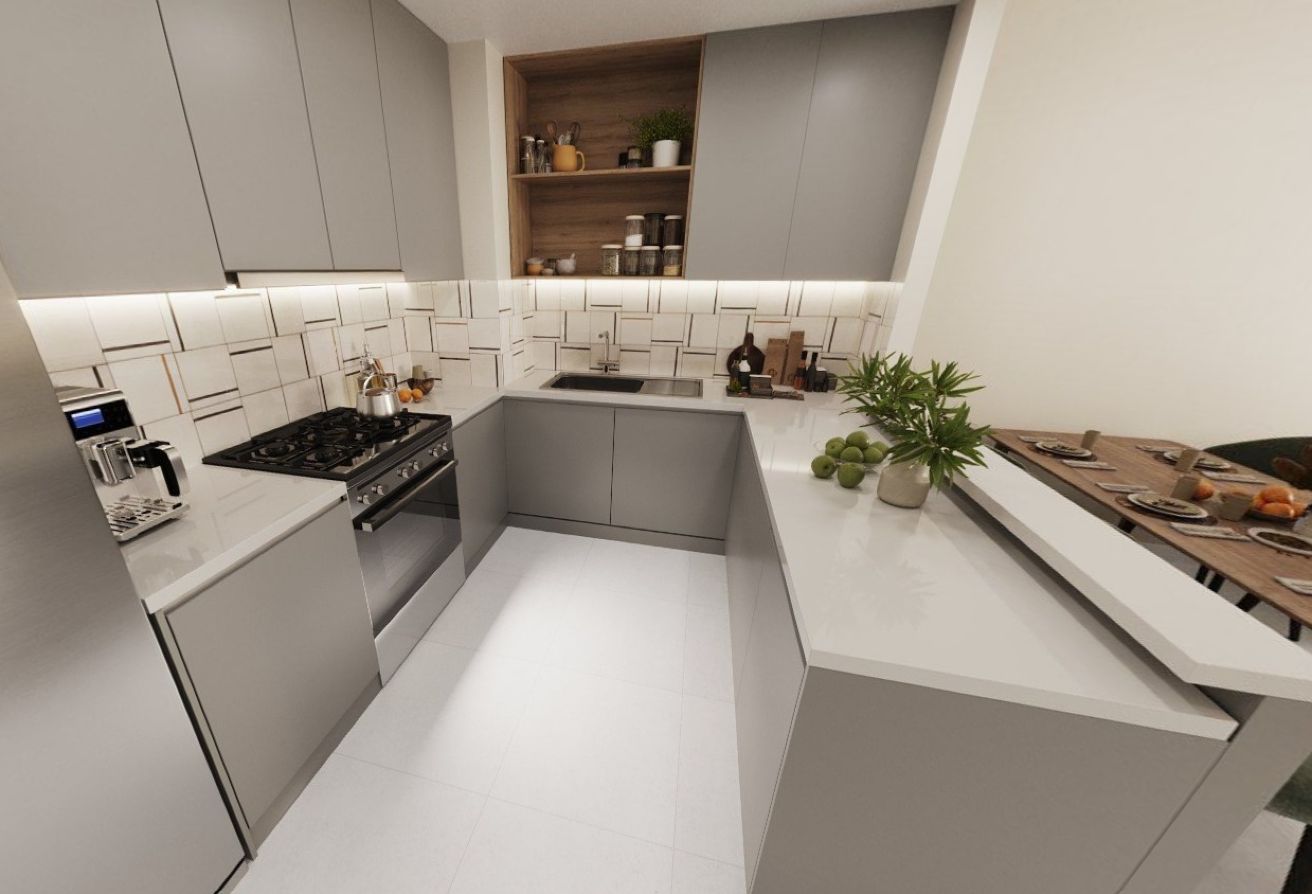 First Tenant | Corner Unit | Open Kitchen