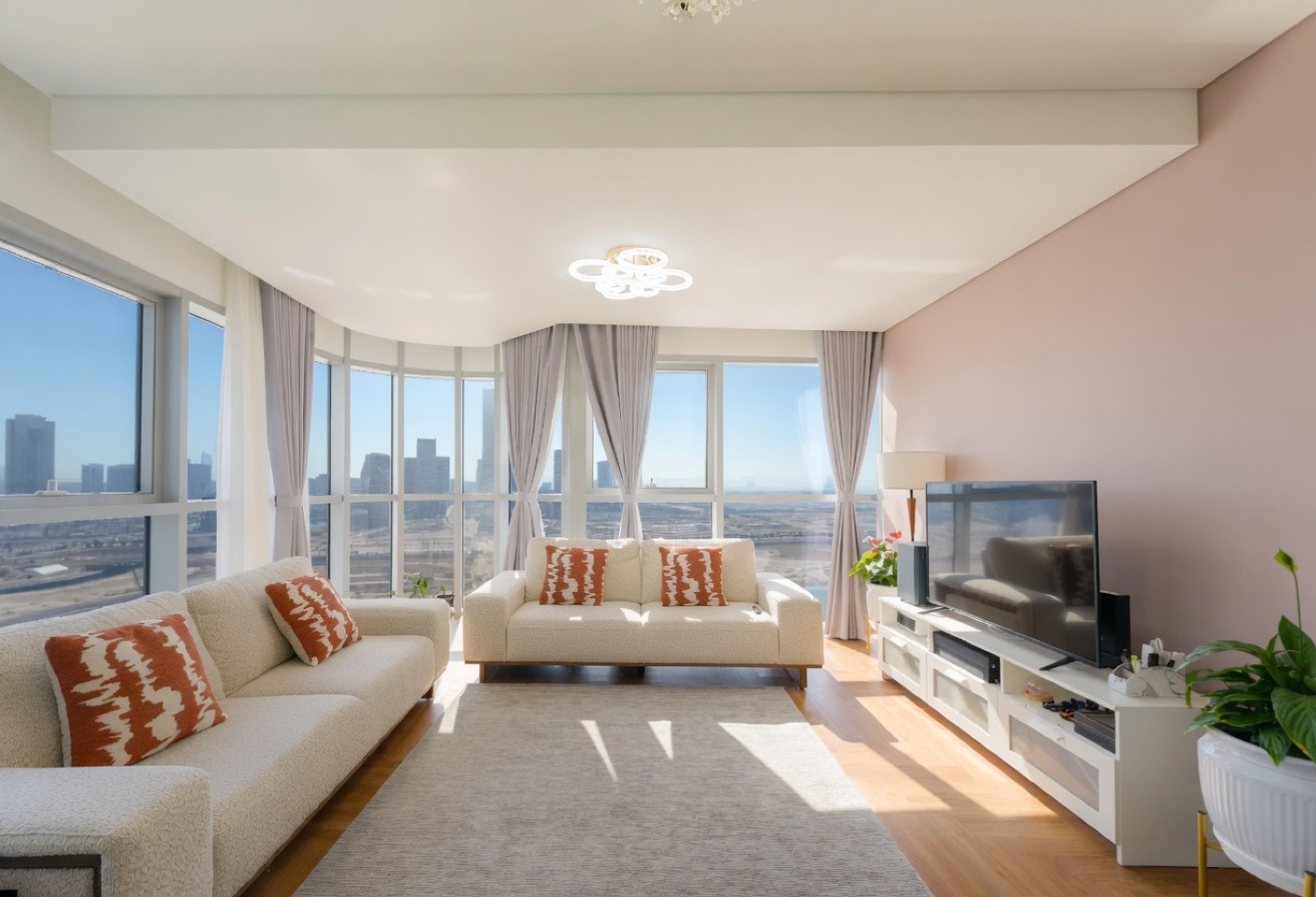 Full Sea View | Furnished | Corner Unit | Balcony