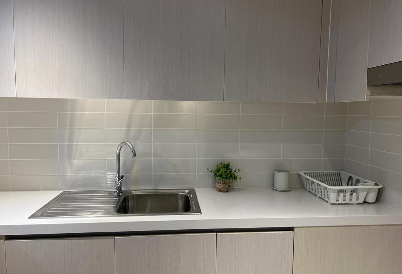 Partial Canal View | Open Kitchen | Balcony