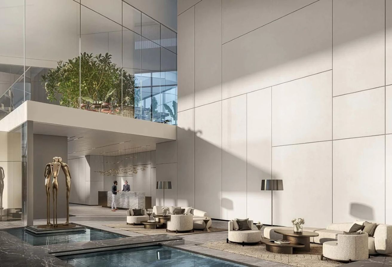 Partial Louvre View | Balcony | Open Kitchen
