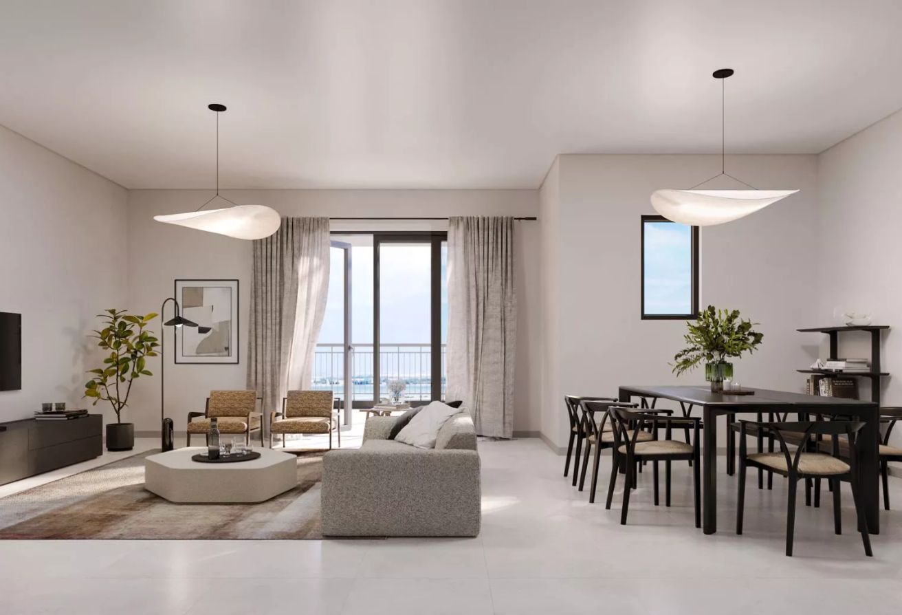 Partial Golf View | Semi-Open Kitchen | Balcony