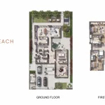4 Bedroom Talay Beach floor plan