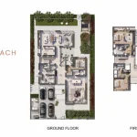 5 Bedroom Talay Beach floor plan