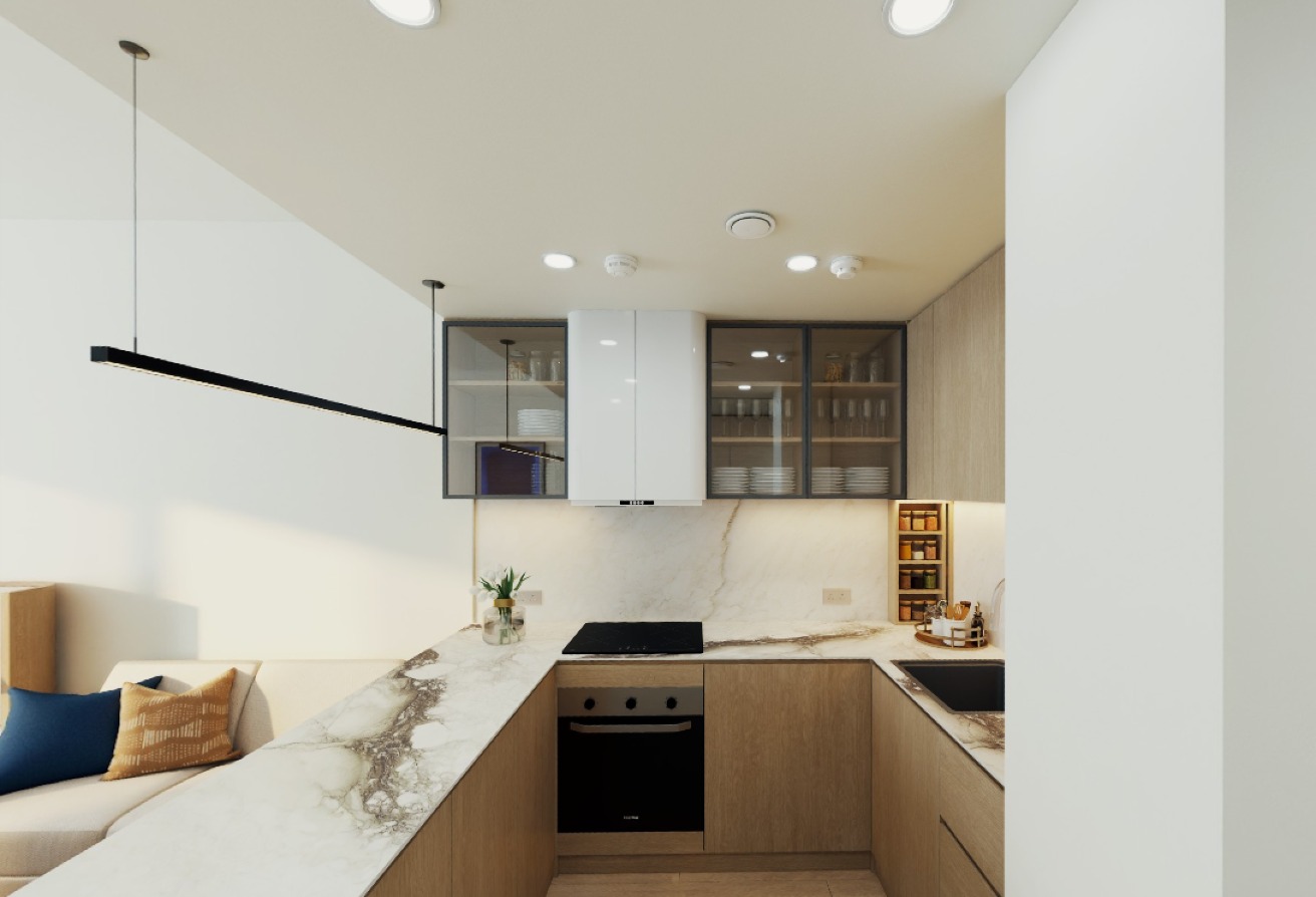 Low Premium | Open Kitchen | Balcony