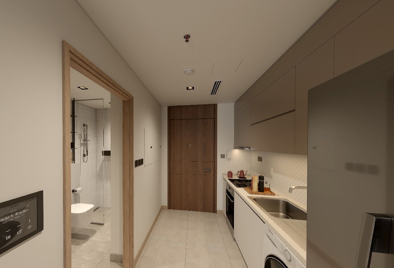 Low Premium | Floor-Ceiling Windows | Open Kitchen