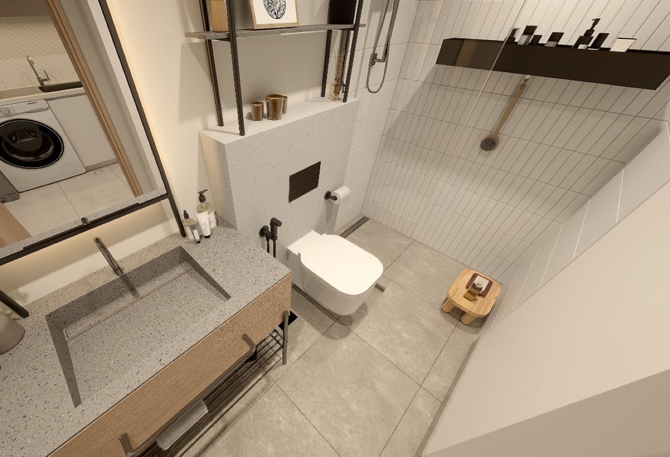 Low Premium | Floor-Ceiling Windows | Open Kitchen