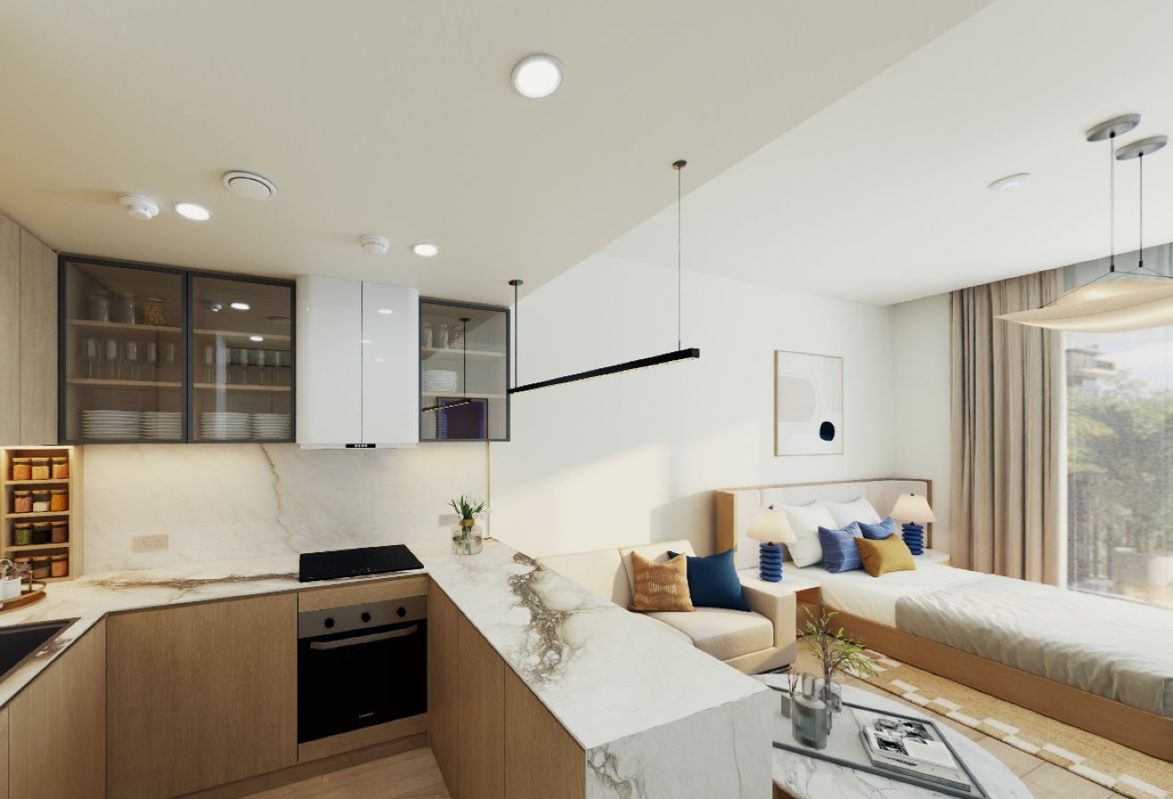 Pool View | Open Kitchen | Balcony