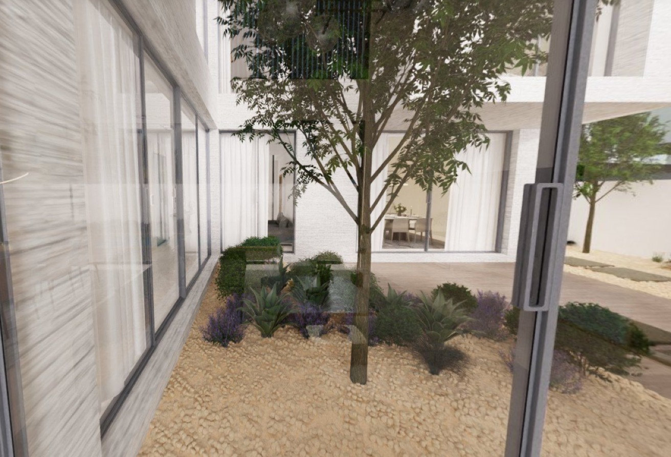Single Row | Garden View | Warm Finish | Ethir