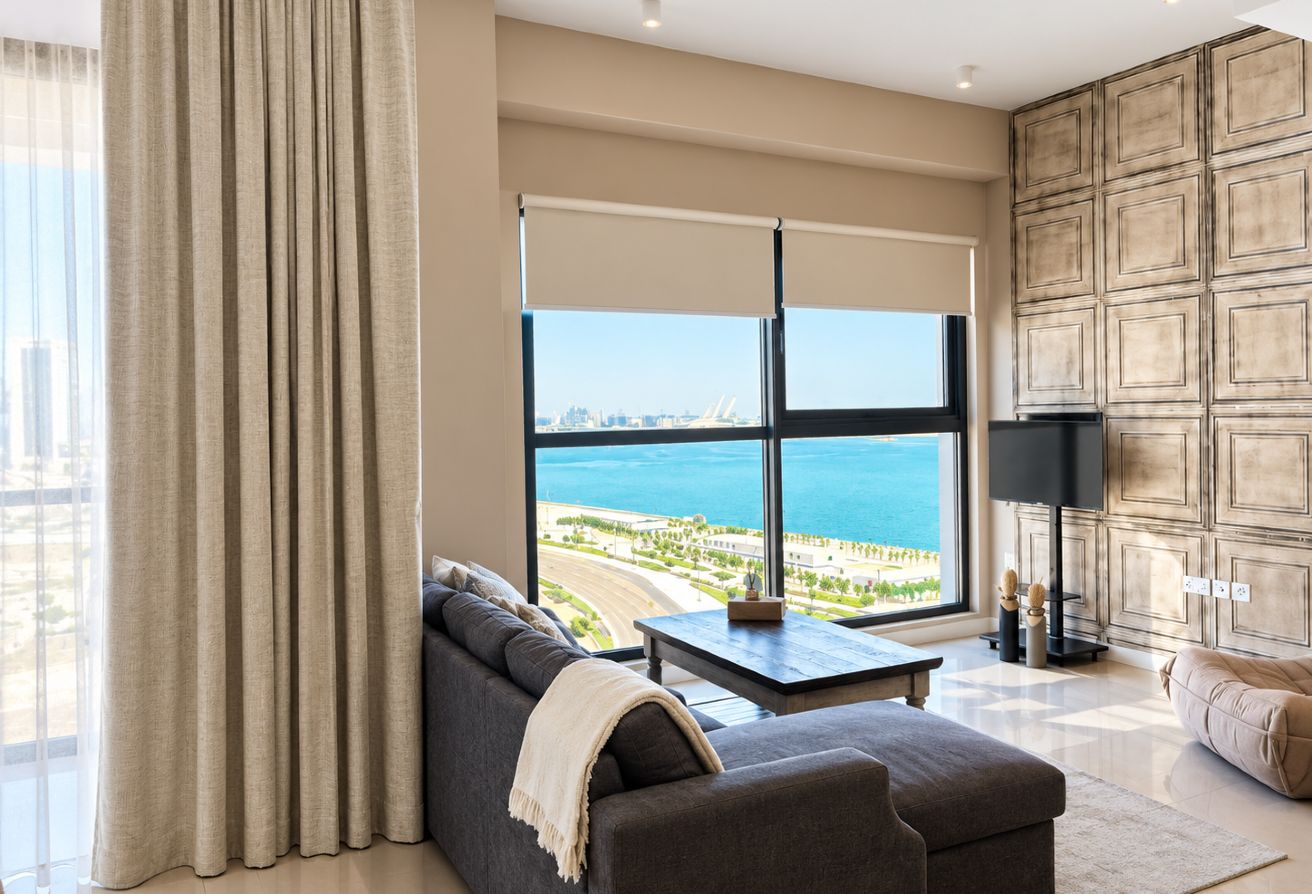Vacant | Full Sea View | Fully Furnished | Balcony