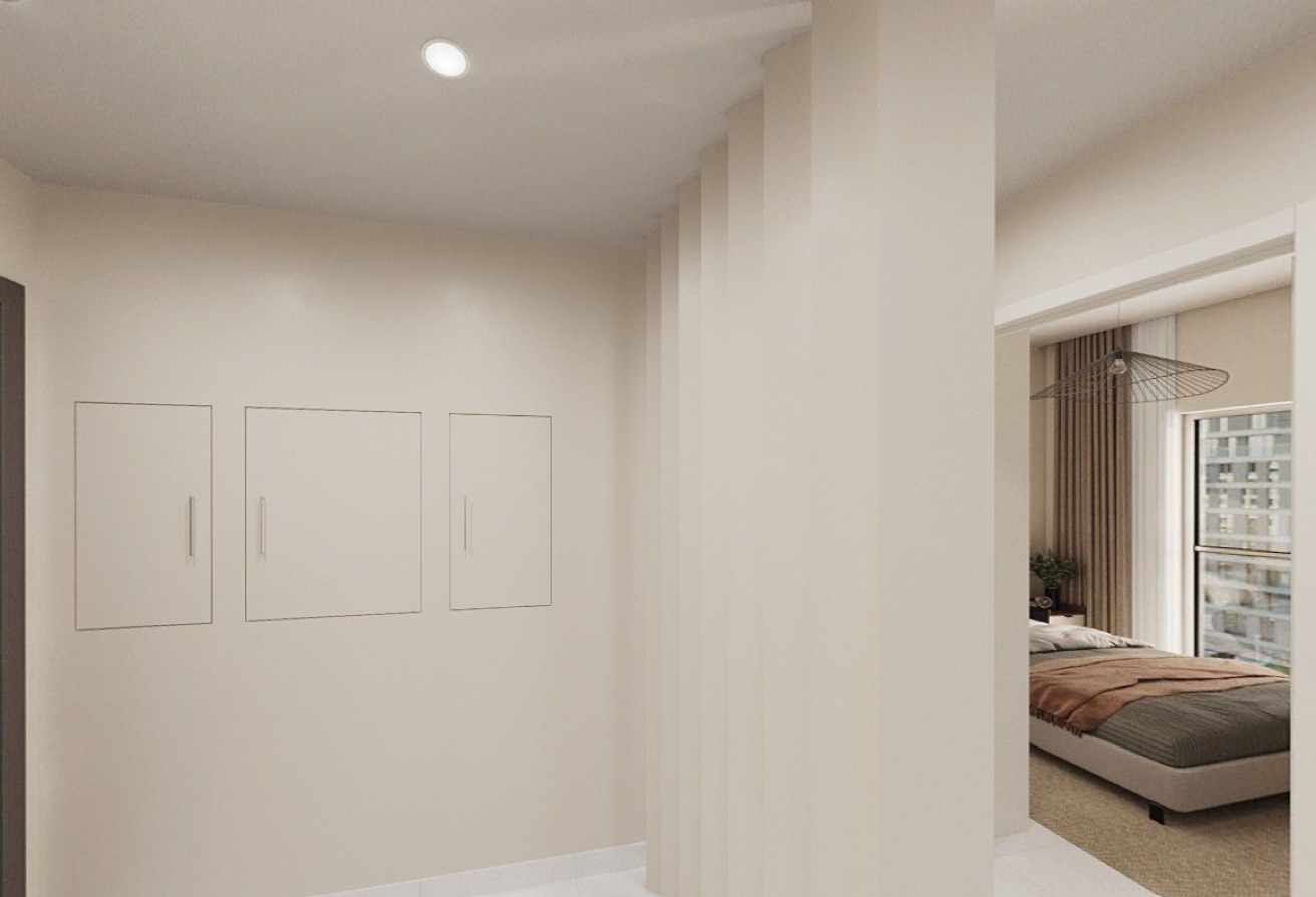 Next To Corner | Open Kitchen | Layout 11
