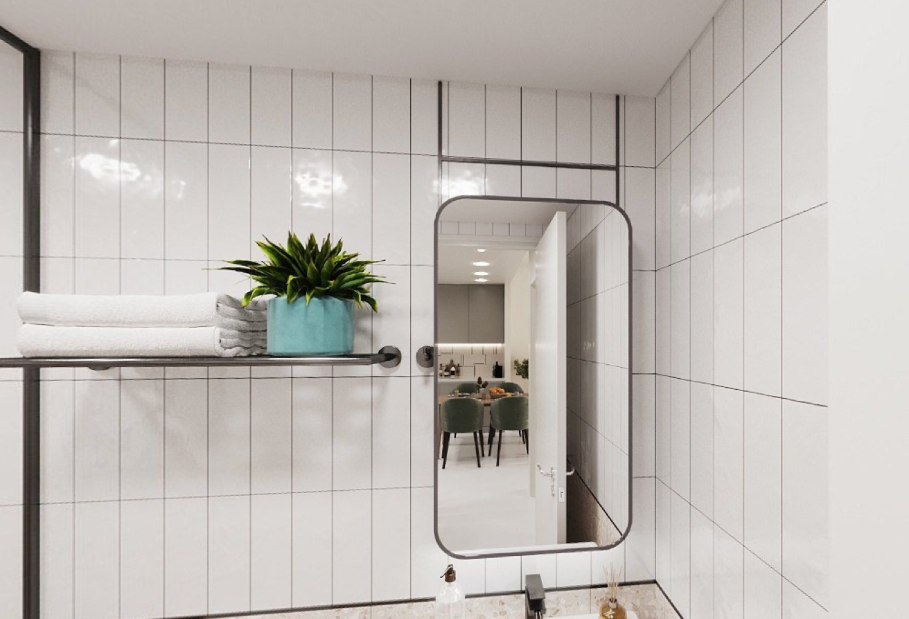 Next To Corner | Open Kitchen | Layout 11